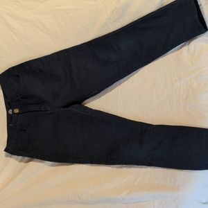 Girls blue high right jeggings